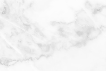 White marble texture with natural pattern for background or design art work or cover book or brochure, poster, wallpaper background and realistic business.