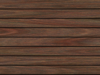 Wood texture background pattern. Dark hardwood planks surface of wooden board floor wall fence. Abstract timber decorative illustration.