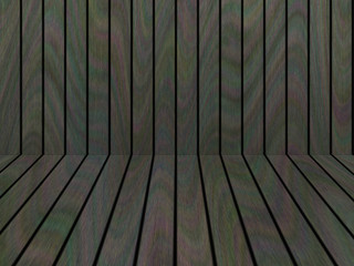 Wood texture background pattern. Dark hardwood planks surface of wooden board floor wall fence. Abstract timber decorative illustration.