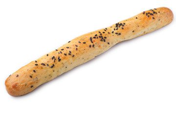 Homemade baking, Cheese sticks  on white background