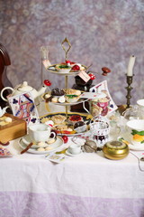 decorations for a mad tea party Alice in Wonderland