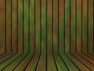 Wood texture background pattern. Dark hardwood planks surface of wooden board floor wall fence. Abstract timber decorative illustration.