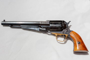 Handmade revolver Black Powder Only - left
