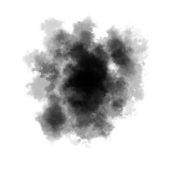 Ink stains. Ink with water. Watercolor stains.