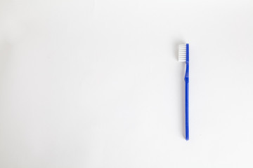 toothbrush on a white background. product at a low price