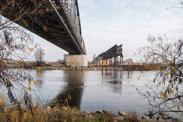 The Tczew bridge, The Vistula river, Poland, Europe