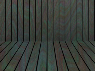 wooden floor and wall