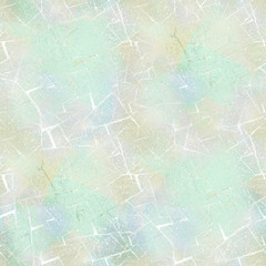 Seamless abstract pattern. Multi-colored grunge. Cracks.