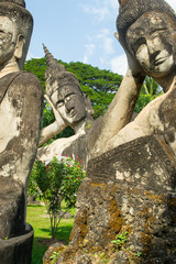 Buddhapark Vientiane Laos
