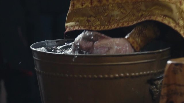 baptism of a little boy
