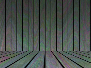 Wood texture background pattern. Dark hardwood planks surface of wooden board floor wall fence. Abstract timber decorative illustration.