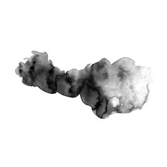 Ink stains. Ink with water. Watercolor stains.