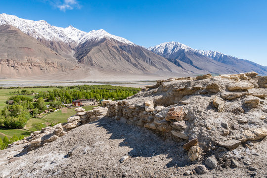 Pamir Highway Vrang Buddhist Stupa 77