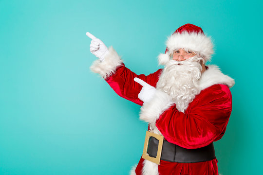 Santa Claus and winter sales
