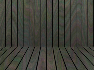 Wood texture background pattern. Dark hardwood planks surface of wooden board floor wall fence. Abstract timber decorative illustration.