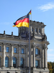 Obraz premium Reichstag German parliament building