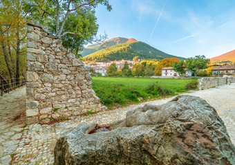 National Park of Abruzzo, Lazio and Molise (Italy) - The autumn with foliage in the italian...