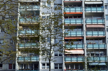 Wohnblock in Freiburg Landwasser