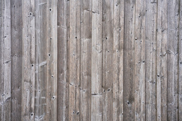 Weathered wooden wall