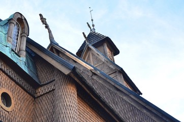 roof of church