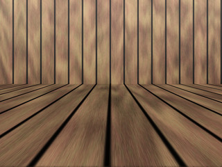 Wooden floor wall background