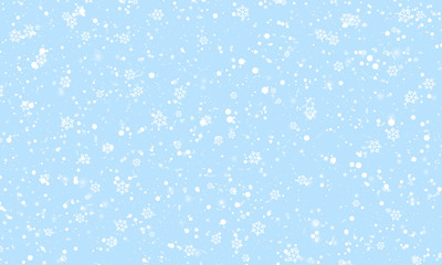 Snow pattern. Vector illustration.