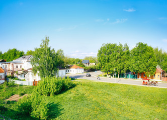 Strasse in susdal, Russland