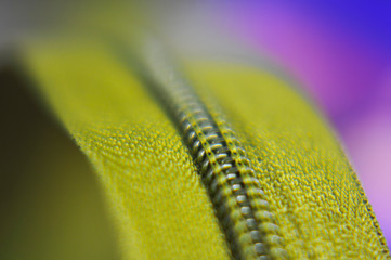 Colorful zipper
