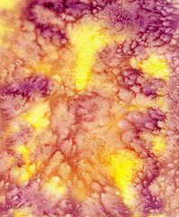 texture watercolor purple yellow background