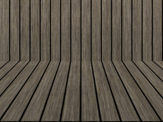 Wood texture background pattern. Dark hardwood planks surface of wooden board floor wall fence. Abstract timber decorative illustration.