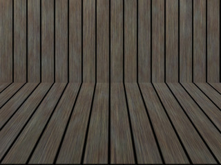 Wood texture background pattern. Dark hardwood planks surface of wooden board floor wall fence. Abstract timber decorative illustration.