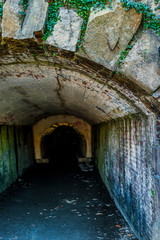 Fototapeta na wymiar Dark tunnel