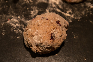 Brotleib mit Cranberries