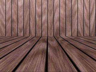Wood texture background pattern. Dark hardwood planks surface of wooden board floor wall fence. Abstract timber decorative illustration.