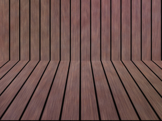 Wood texture background pattern. Dark hardwood planks surface of wooden board floor wall fence. Abstract timber decorative illustration.