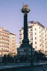 Al Marjeh Square in Damascus (Syrian Arab Republic) after war ended in 23.11.2019
