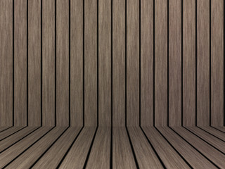 Wood texture background pattern. Dark hardwood planks surface of wooden board floor wall fence. Abstract timber decorative illustration.