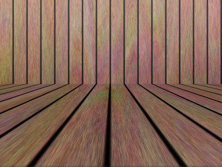 Wood texture background pattern. Dark hardwood planks surface of wooden board floor wall fence. Abstract timber decorative illustration.