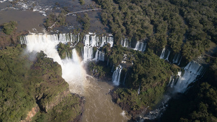 Fototapeta premium Foz do Iguaçu Iguazu Brasil Brazil Cataratas do Iguaçu Falls