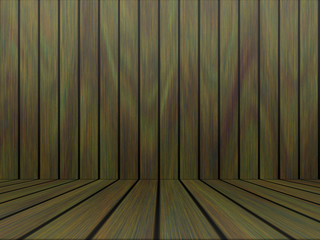 Wood texture background pattern. Dark hardwood planks surface of wooden board floor wall fence. Abstract timber decorative illustration.