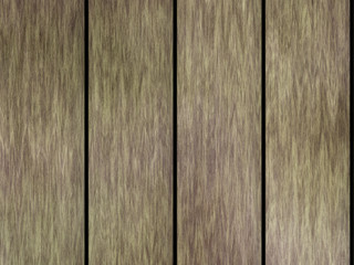 Naklejka premium Wood texture background pattern. Dark hardwood planks surface of wooden board floor wall fence. Abstract timber decorative illustration.