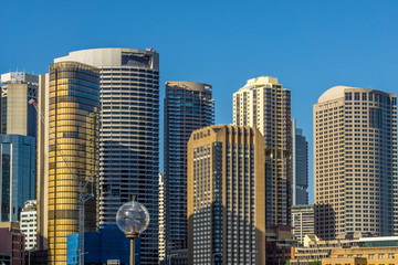 Sydney CBD Skyline. 