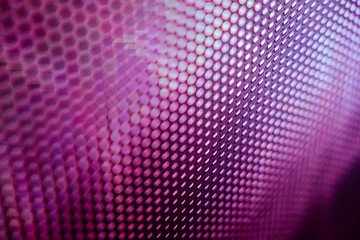 CloseUp LED blurred screen. LED soft focus background. abstract background ideal for design.