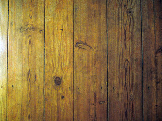 Naklejka premium old wood texture background warm yellow