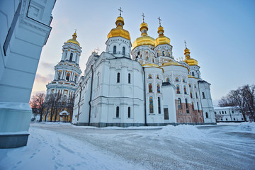 Uspensky Monastery at the territory of Kiev Pechersk Lavra