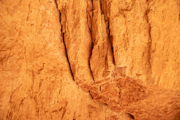 Sandstone structure in the Bryce Canyon, Utah