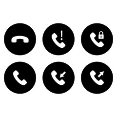call phone icon,telephone icon vector design symbol