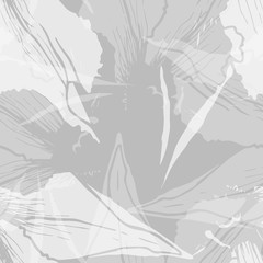 Naklejka premium pastel floral seamless pattern illustration