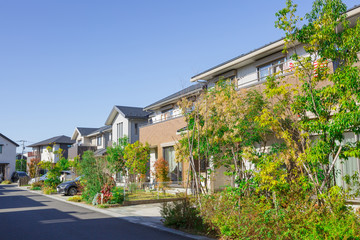 新興住宅地　イメージ