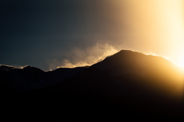 Colorado Mountains In Winter